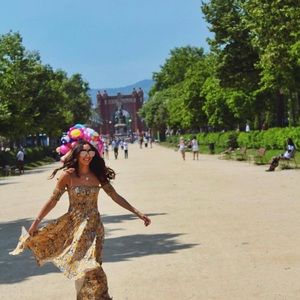 Vici Dolls Yellow Maxi Dress